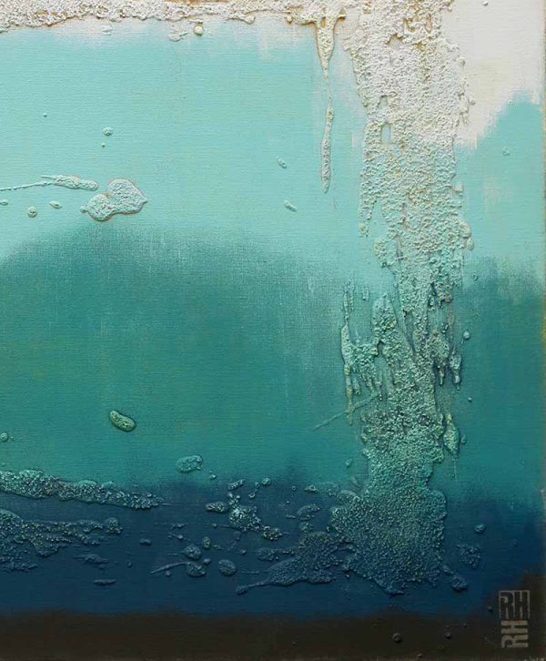 Blauw schilderij - Oceanic blues - Ronald Hunter